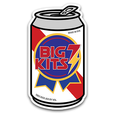 Big7 Beer Can Sticker