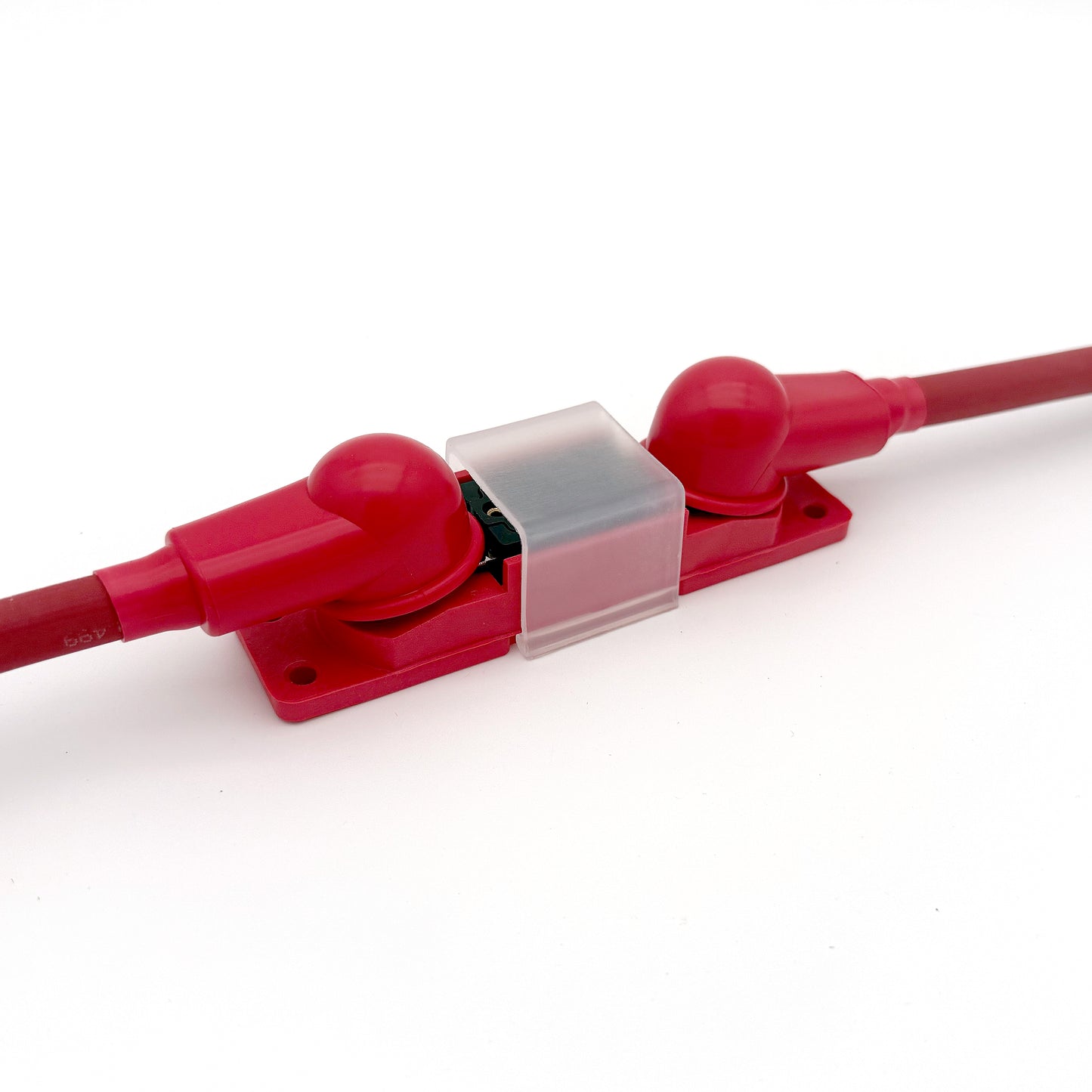 Big 7 Battery Cable Upgrade Kit includes a fuse block to create an inline fuse setup that replaces the factory fusible link.