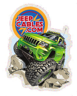 Jeep Grand Cherokee WJ Glitter Sticker