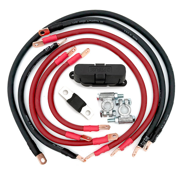 uyu Jeep Wrangler TJ / LJ Big 7 Battery Cable Kit (1997-2006) – Big7Kits