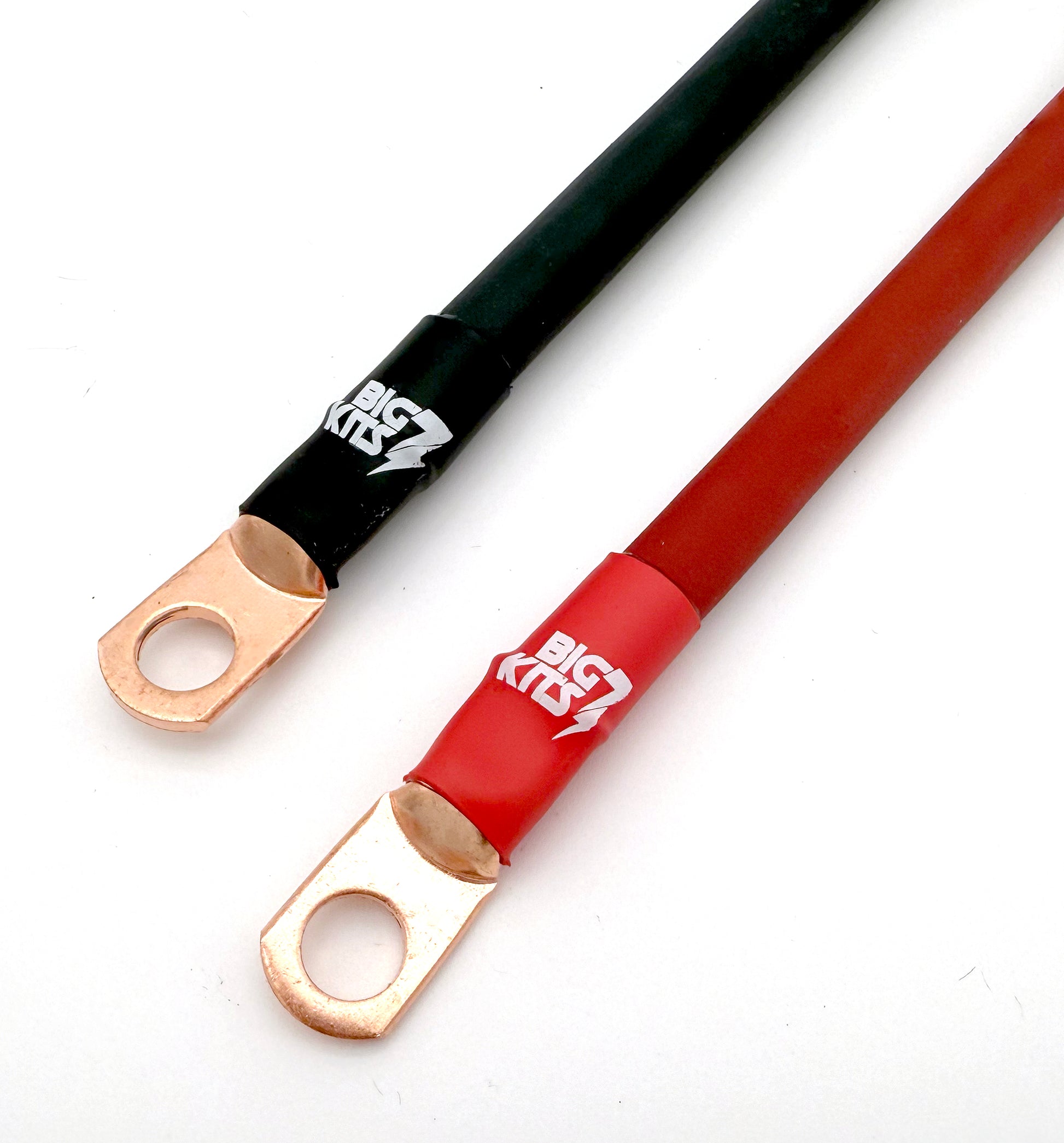 Mechanically crimped ends sealed with corrosion resistant marine grade heatshrink.