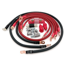 Toyota Land Cruiser Big 7 battery cable kit (FZJ80 - 1993-1997), designed to enhance electrical efficiency and power for off-road adventures.