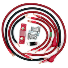 Jeep Grand Cherokee WK Big 7 battery cable kit (2005-2010) designed to improve electrical power for off-road adventures.