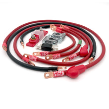 Jeep Grand Cherokee WK Big 7 battery cable kit (2005-2010) designed to improve electrical power for off-road adventures.