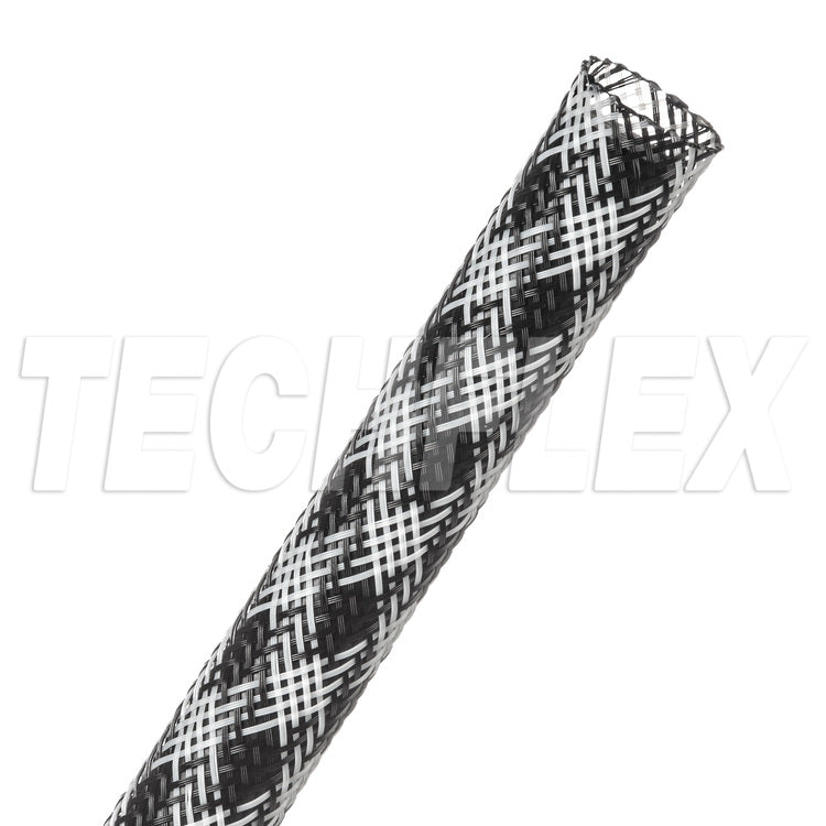 Checkered flag wire wrapping for cablesets, combining sleek style and toughness for off-road use.