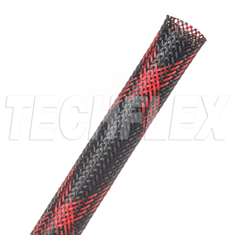 Black wire with red tracer for high visibility and extra protection in rugged off-road environments.