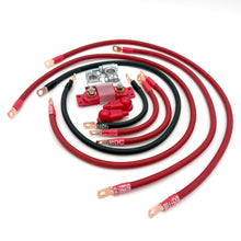 Jeep Commander XK Big 7 Battery Cable Kit (2005-2010), designed to upgrade your electrical system for better power delivery.