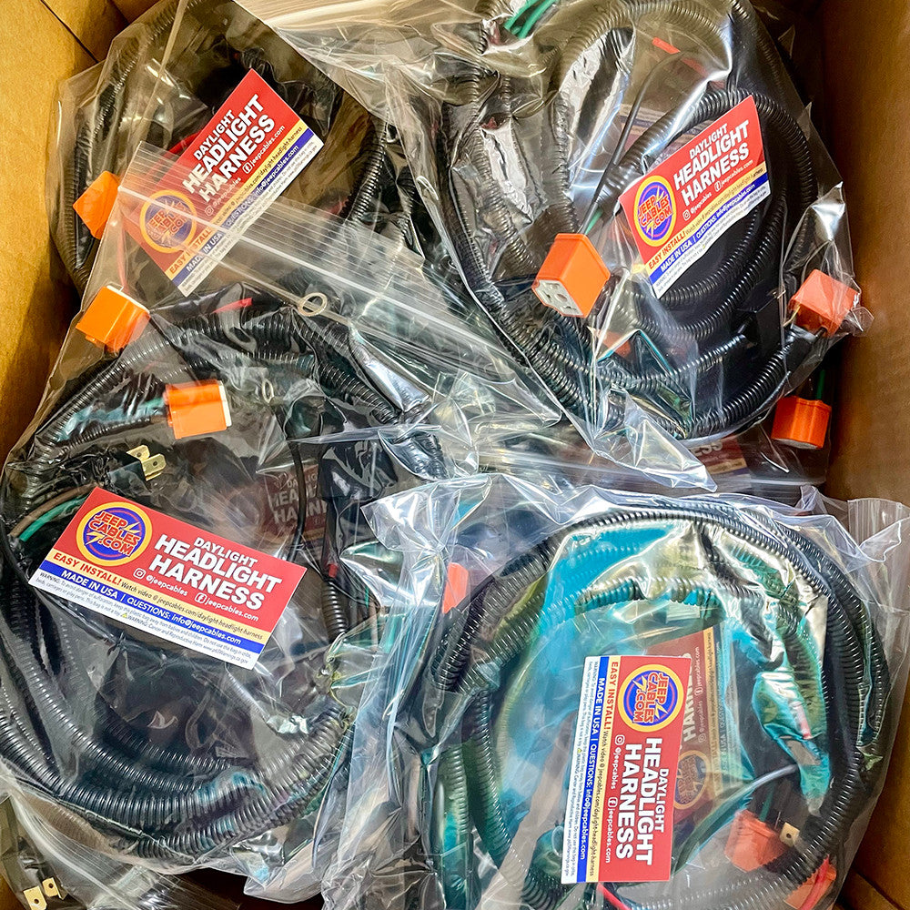 Daylight Headlight Harness, a high-quality wiring kit for brighter and more powerful headlights.