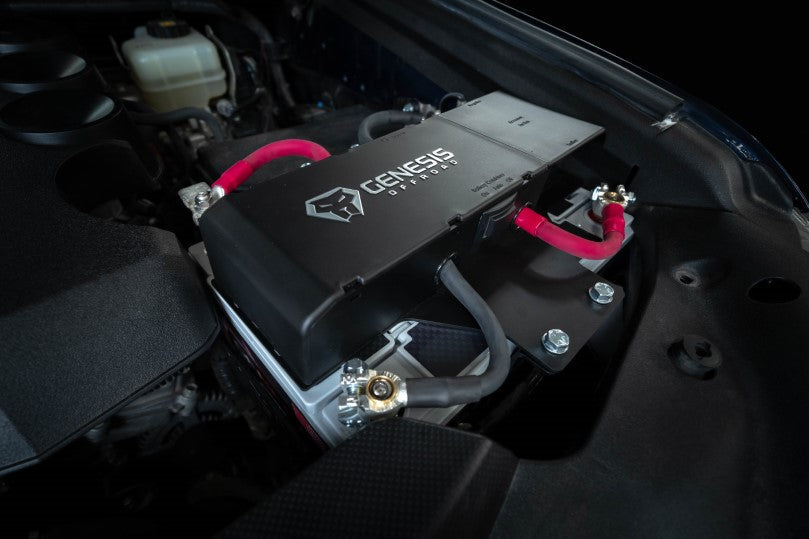 Genesis Offroad Toyota 4Runner Dual Battery Kit 2010-2022 (Gen 3), designed to meet the electrical demands of off-road vehicles with dual battery support.
