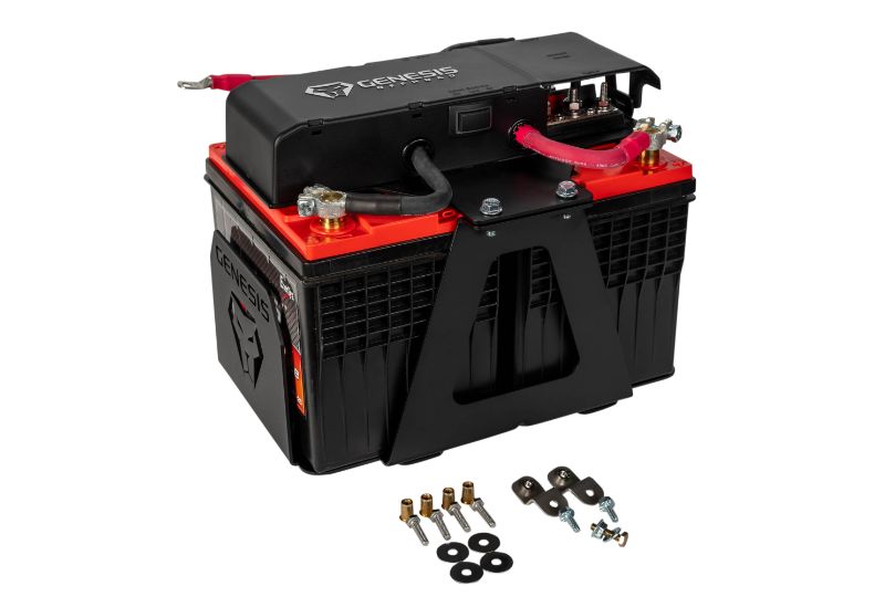 Genesis Offroad Toyota 4Runner Dual Battery Kit 2010-2022 (Gen 3), a must-have upgrade for adventurers requiring additional power for accessories.