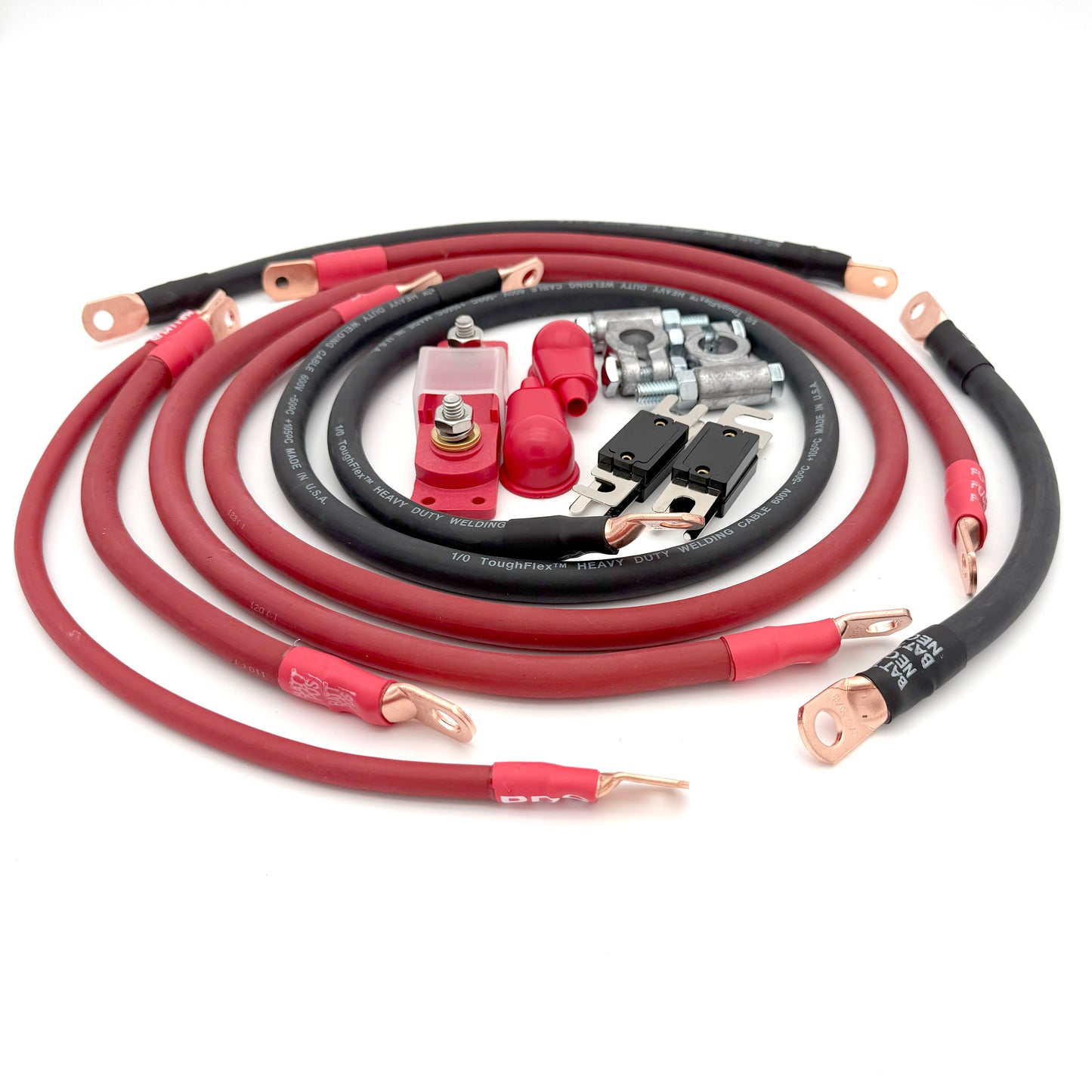 Toyota Gen 3 4Runner 3.4L Big 7 Battery Cable Upgrade Kit to increase power and performance