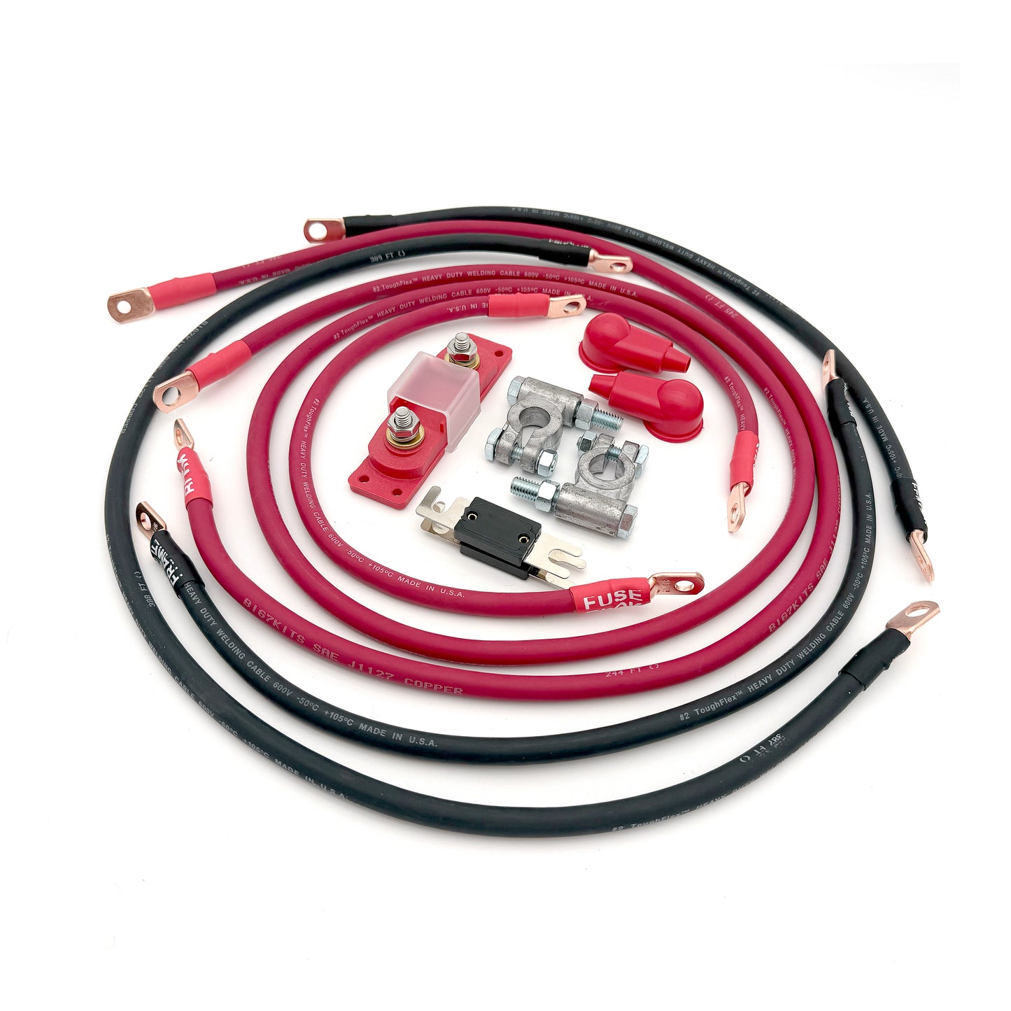 Big 7 Battery Cable Kit for 1988-1991 GMC/Chevy Suburban