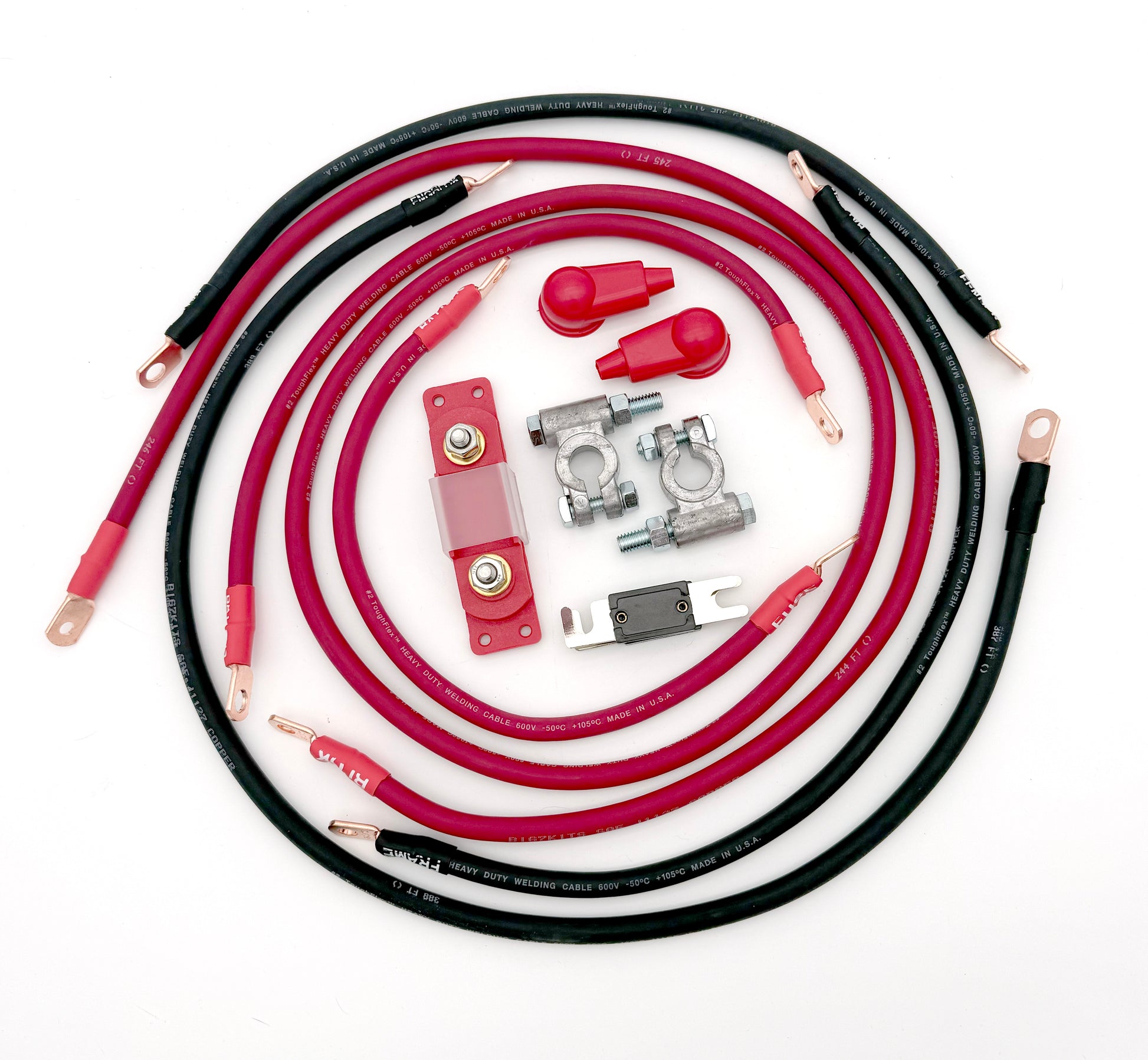 Big 7 Battery Cable Replacement Kit for 1988-1991 GMC/Chevy Suburban