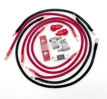 Big 7 Battery Cable Replacement Kit for 1988-1991 GMC/Chevy Suburban