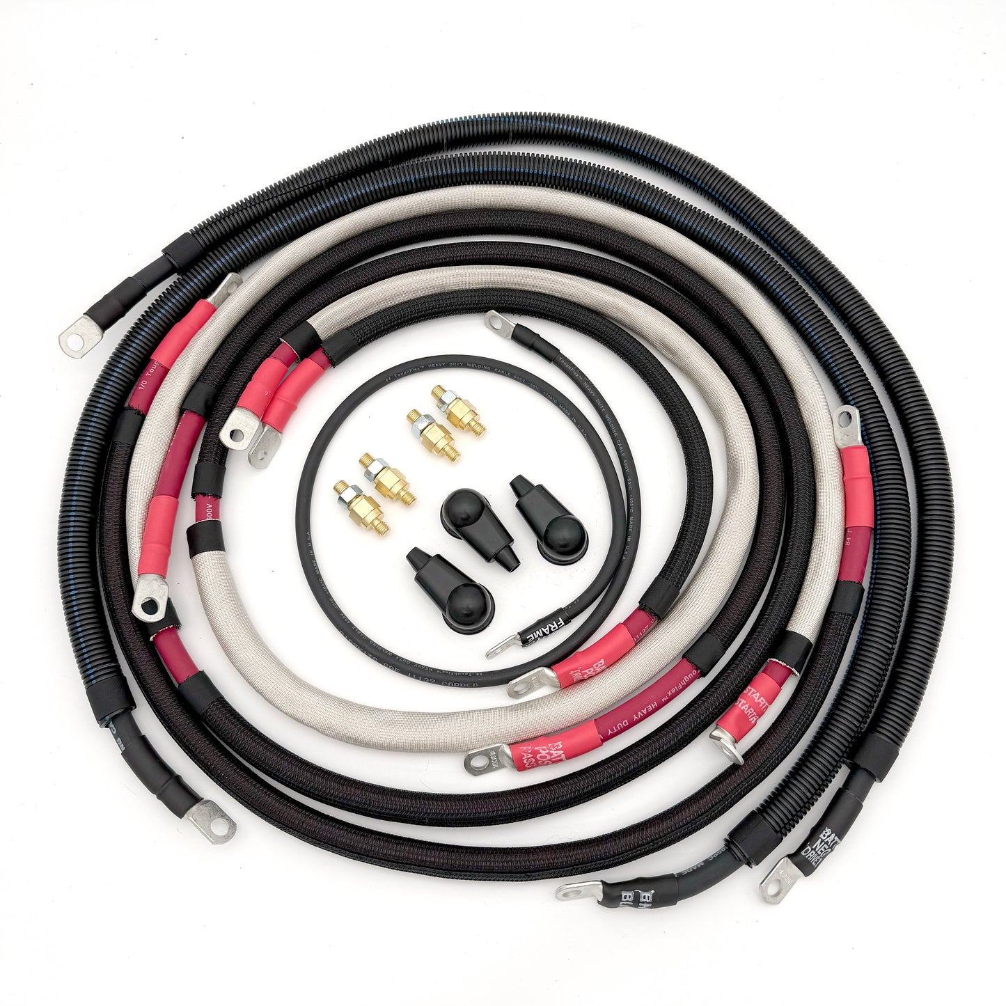 Chevrolet Duramax - LMM 6.6L Diesel Battery Cable Kit (2007.5 - 2010)