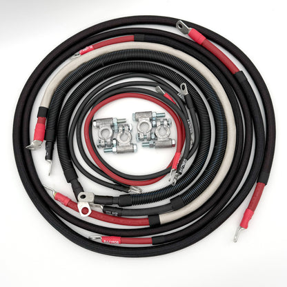 Dodge Ram Gen 3 Big 7 Battery Cable Upgrade kit to replace worn out battery cables and restore power and performance.