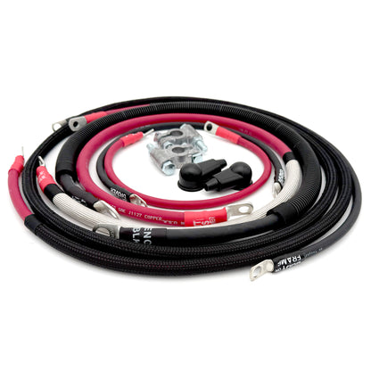 Dodge Cummins Diesel - 3rd Gen Battery Cable Kit (2002-2009) Single Battery Setup