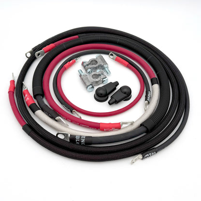 Dodge Cummins Diesel - 3rd Gen Battery Cable Kit (2002-2009) Single Battery Setup