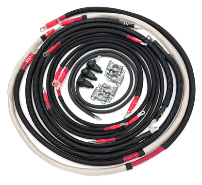 Chevrolet Duramax - LMM 6.6L Diesel Battery Cable Kit (2007.5 - 2010)