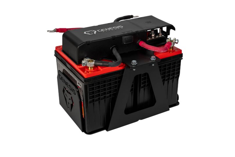 Genesis Offroad Toyota FJ Cruiser Dual Battery Kit for 2007-2014 (Gen 3), a high-performance upgrade to keep your vehicle powered during long off-road excursions.