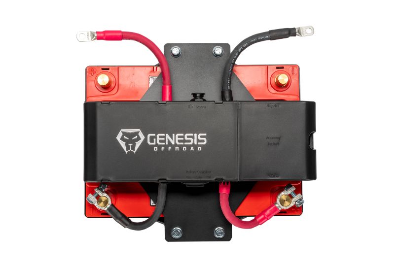 Genesis Offroad Toyota FJ Cruiser Dual Battery Kit for 2007-2014 (Gen 3), perfect for powering heavy-duty electrical accessories during extended off-road trips.