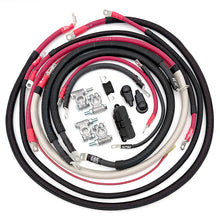 Ford Power Stroke 6.0 Diesel Big 7 battery cable kit for F250 and F350 trucks (2003–2007), heavy‑duty upgraded battery cables designed to reduce voltage drop and improve electrical performance