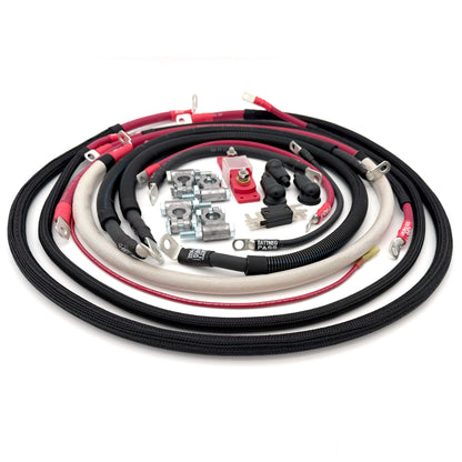 Ford 6.0L Power Stroke Battery Cable Replacement Kit for 2003-2006 Ford F250 350 6.0L Power Stroke Truck