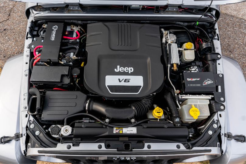 Genesis Offroad Jeep Wrangler JK Dual Battery Kit (Gen 3), perfect for Jeep owners looking to power winches, lights, and other heavy-duty accessories.
