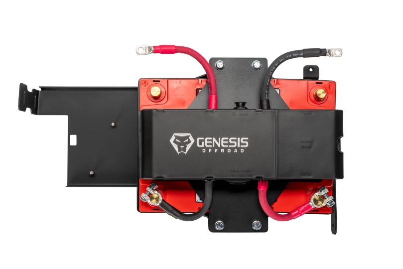 Genesis Offroad Jeep Wrangler JL Dual Battery Kit (Gen 3), a must-have for Jeep JL owners looking for extra power and reliability during off-road adventures.
