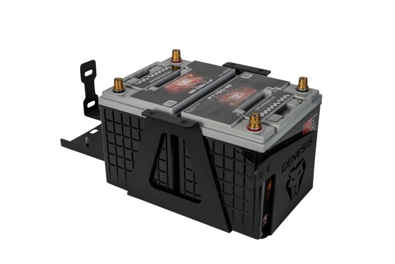 Genesis Offroad Jeep Wrangler JL Dual Battery Kit (Gen 3), designed for powering your most demanding electrical accessories in off-road and extreme conditions.