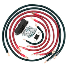 Toyota 4Runner Big 7 battery cable kit for Gen 4 models (2003–2009) also Lexus GX470 models, heavy‑duty upgraded battery cables designed to reduce voltage drop and improve electrical performance