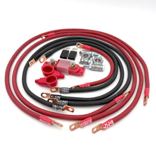 Jeep Grand Cherokee WJ Big 7 Battery Cable Upgrade Kit to increase power and performance
