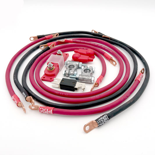 Big 7 Battery Cable Upgrade Kit to increase power and performance.