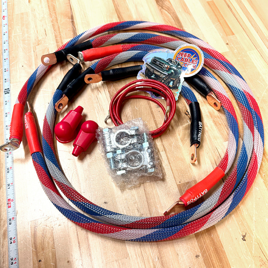 Add Color Wrap to Your Battery Cable Kit – Big7Kits