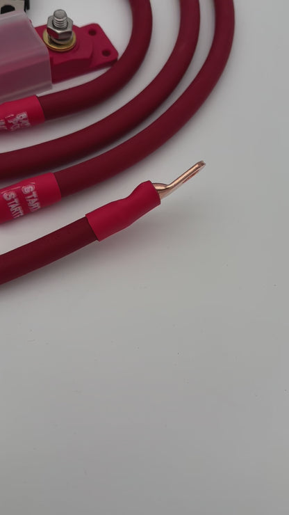 Jeep Wrangler JK 3.6L Big 7 Battery Cable Upgrade Kit to increase power and performance