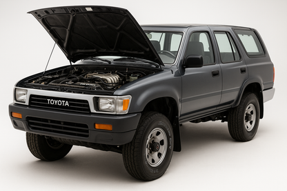 Big 7 Battery Cable Replacement Kit for Gen 2 Toyota 4Runner 1990 to 1995 with 3.0L engine. 