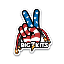 Patriotic Peace Fingers