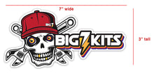 XXL Big 7 Skull Sticker